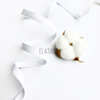 Хлопковая лента White